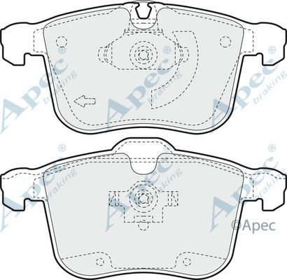 APEC BRAKING Jarrupala, levyjarru PAD1358